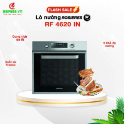 Lò nướng nhiệt phân 9 chức năng Rosieres RF 4620 IN