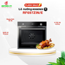 Lò nướng nhiệt phân 9 chức năng SUBLIME Rosieres RF697ZIN/E