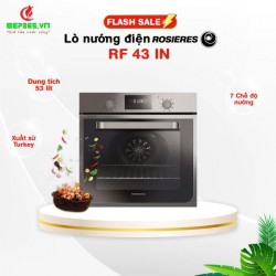 Lò nướng điện 7 chức năng Rosieres RF 43 IN