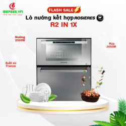 Bộ sản phẩm kết hợp lò nướng+ máy rửa bát Rosieres R2 IN 1X