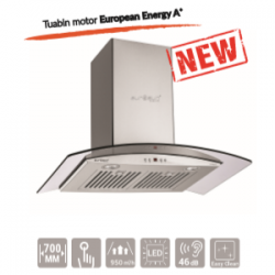 Máy hút mùi áp tường tuần hoàn Eurosun EH-70K27S