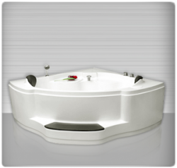 Bồn tắm góc massage đôi Tân Á Đại Thành RB802P