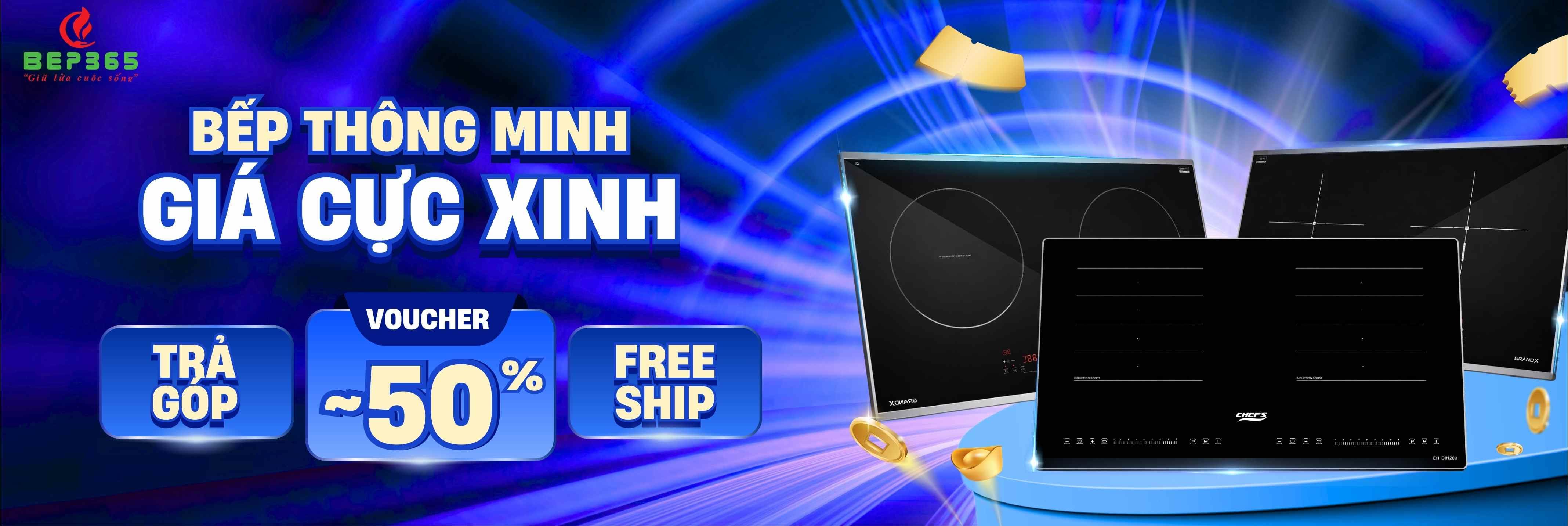 Banner Sale bếp từ