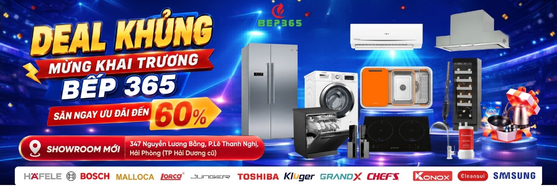 Tưng bừng mừng khai trương Bếp 365 Hải Dương