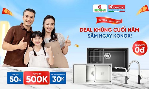Khuyến mãi Konox tháng 12