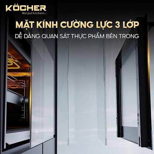 Mặt kính cường lực Kocher KOEU-71S13F