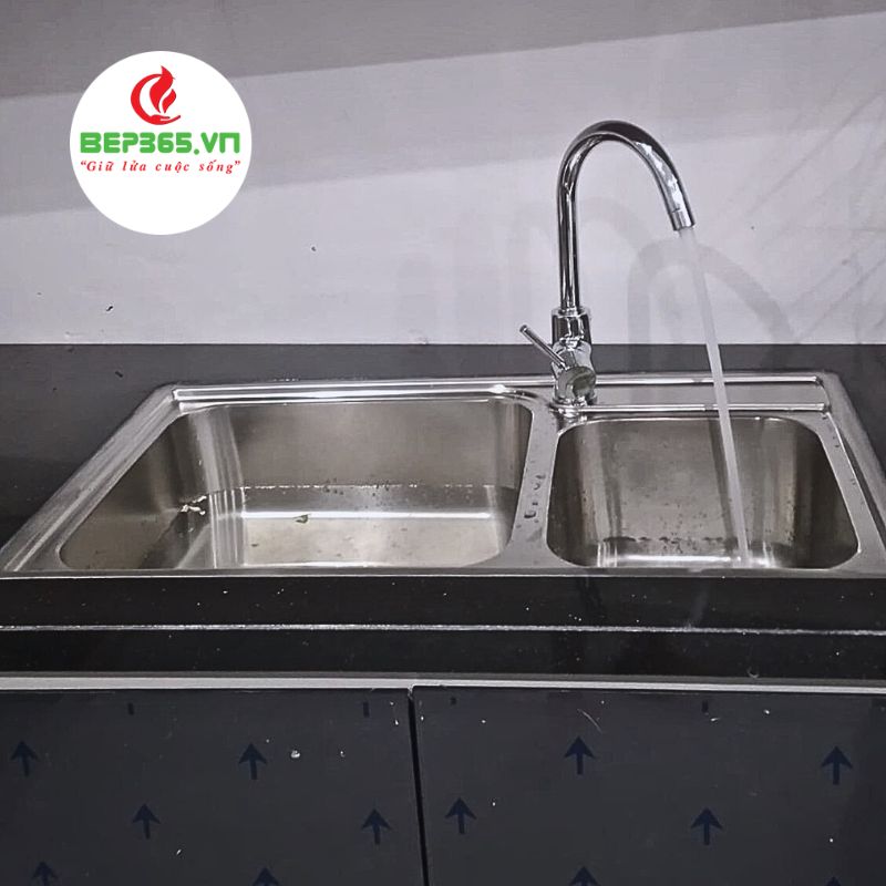 Hình ảnh thực tế chậu rửa bát Blanco LEMIS XL 8 IF