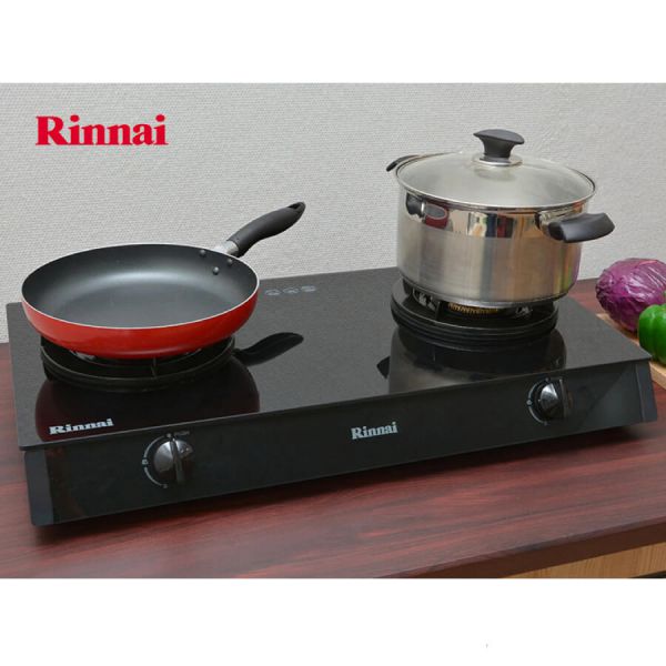 Bếp ga Rinnai RV-6DOUBLE GLASS