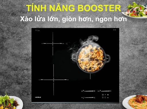 Chức năng gia nhiệt nhanh Booster