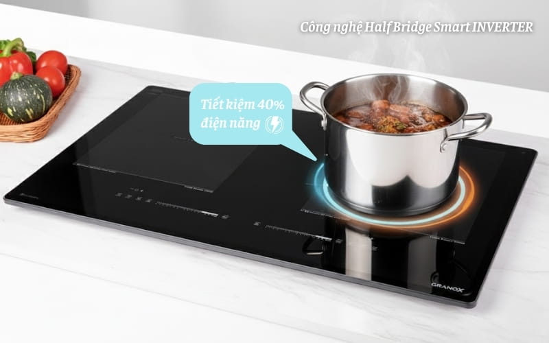Bếp từ GrandX GX IH868Pro Công nghệ Half Bridge Smart INVERTER