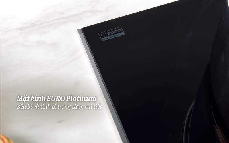 Bếp từ GrandX GX IP676SE mặt kính Euro Platinum cao cấp bền bỉ