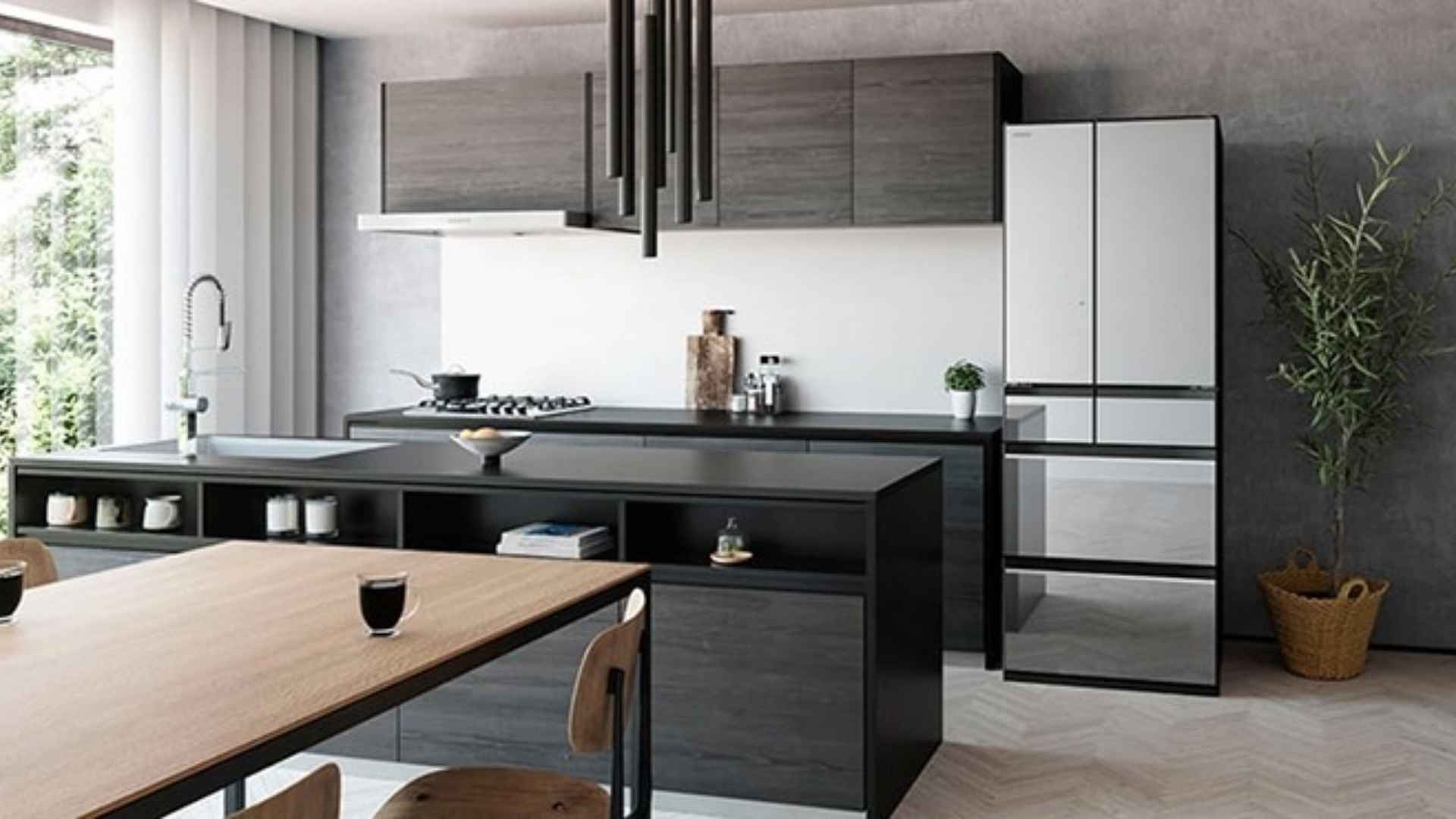 Thiết kế Tủ lạnh Hitachi Inverter 520 lít R-HW530NV X