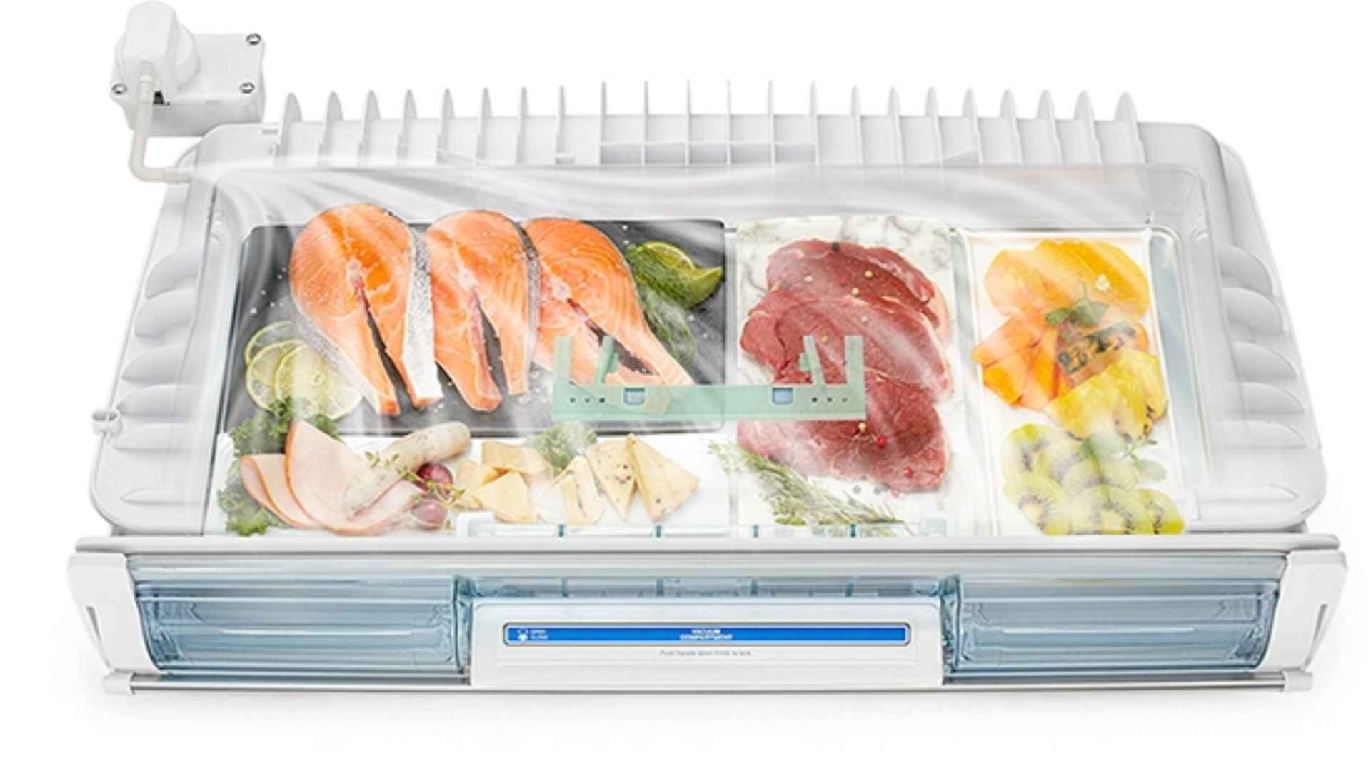 Ngăn đ&ocirc;ng Tủ lạnh Hitachi Inverter 520 l&iacute;t R-HW540RV X