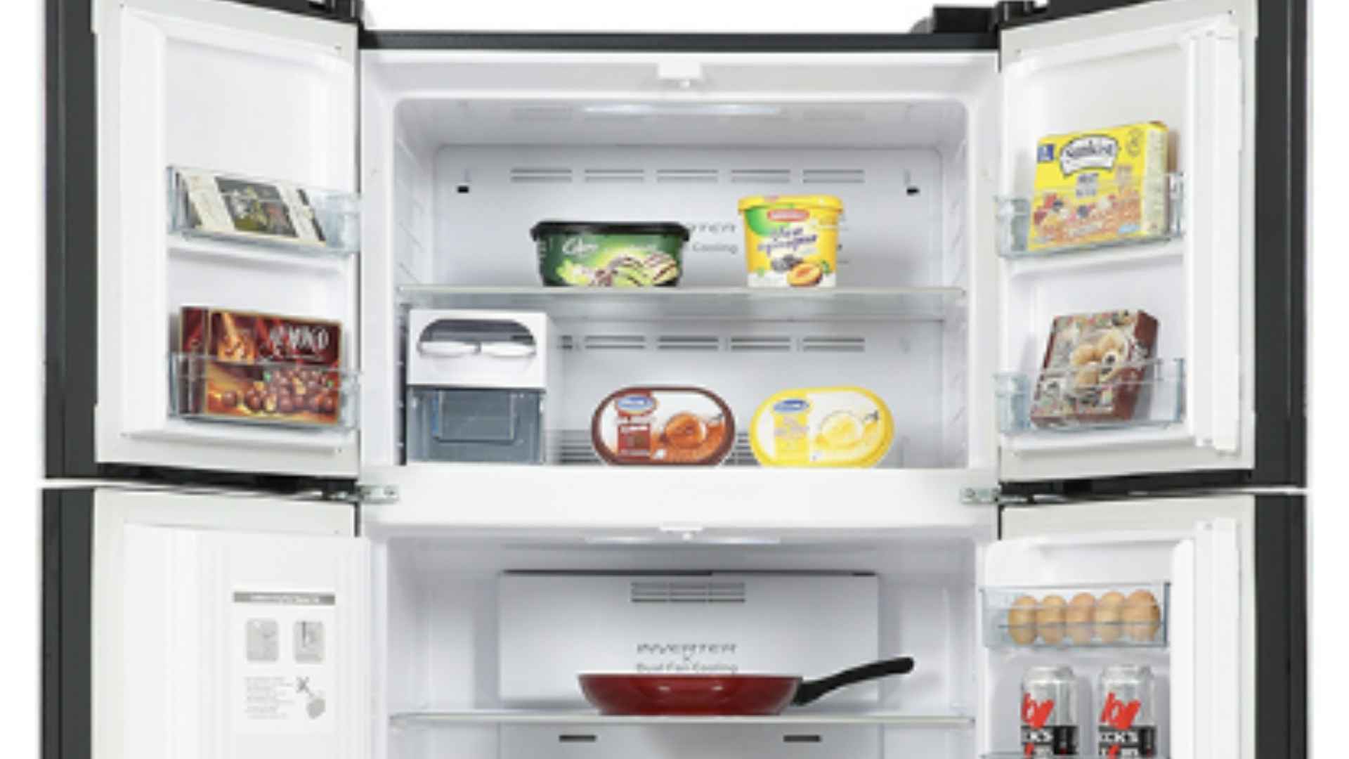 Triple Power Tủ lạnh Hitachi Inverter 540 l&iacute;t R-FW690PGV7 GBK