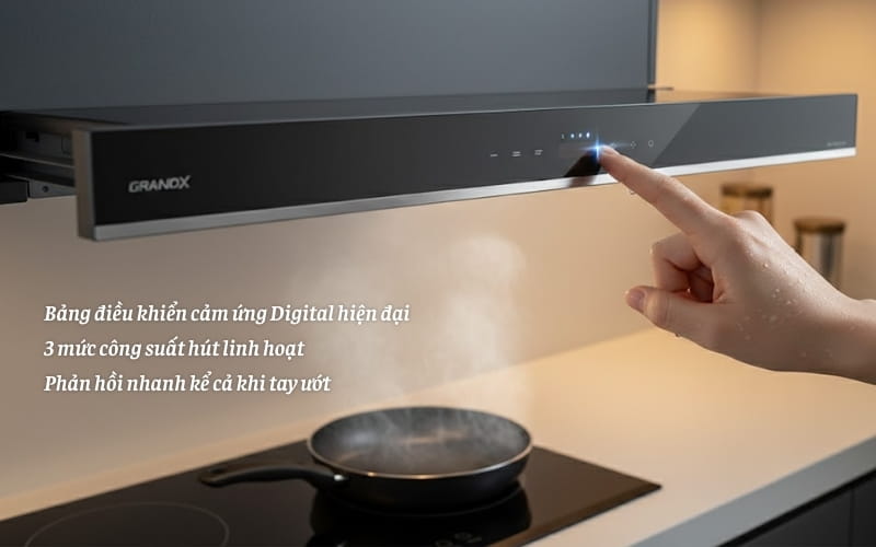 Bảng điều khiển cảm ứng Digital hiện đại, th&acirc;n thiện