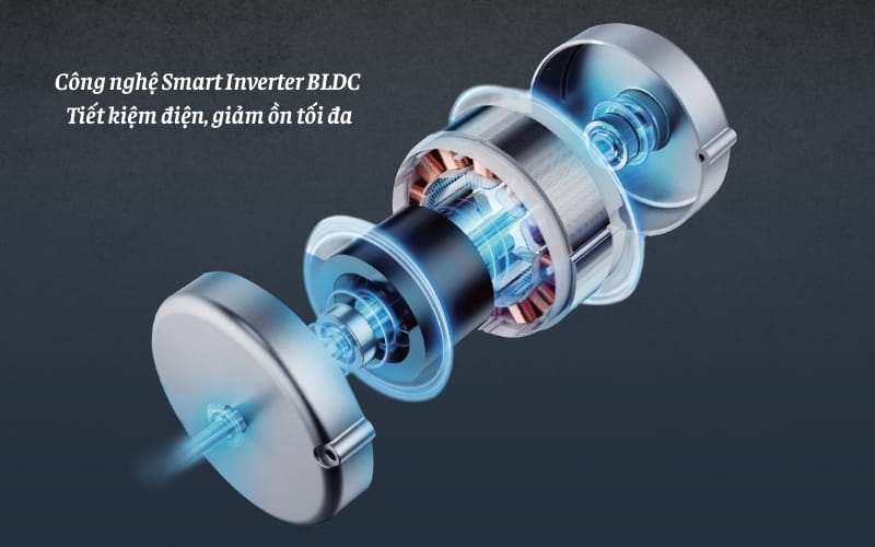 Máy hút mùi GrandX GX H70T81SG động cơ Inverter BLDC