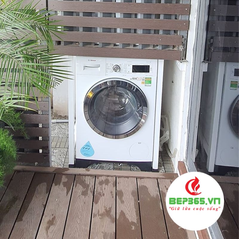 Hình ảnh thực tế máy giặt quần áo Bosch WAU28440SG