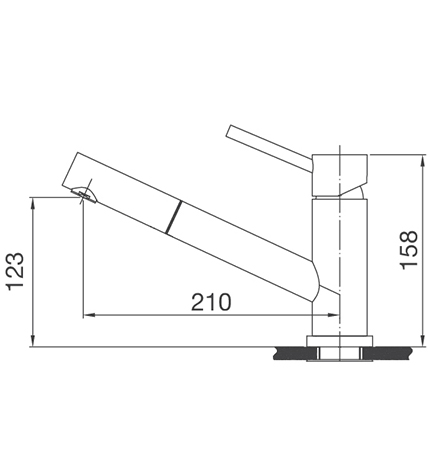 Thông số kỹ thuật của vòi rửa chén Malloca K110-S
