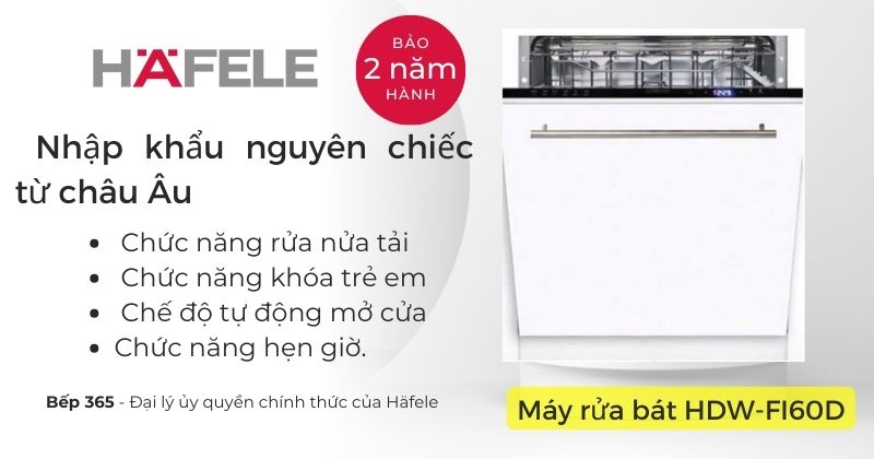 Máy rửa bát Hafele HDW-FI60D 533.23.320