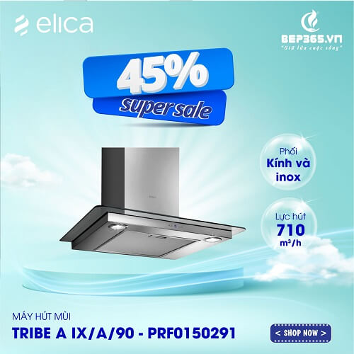 Khuyến mại Máy hút mùi Elica TRIBE A IX/A/90 - PRFO150291