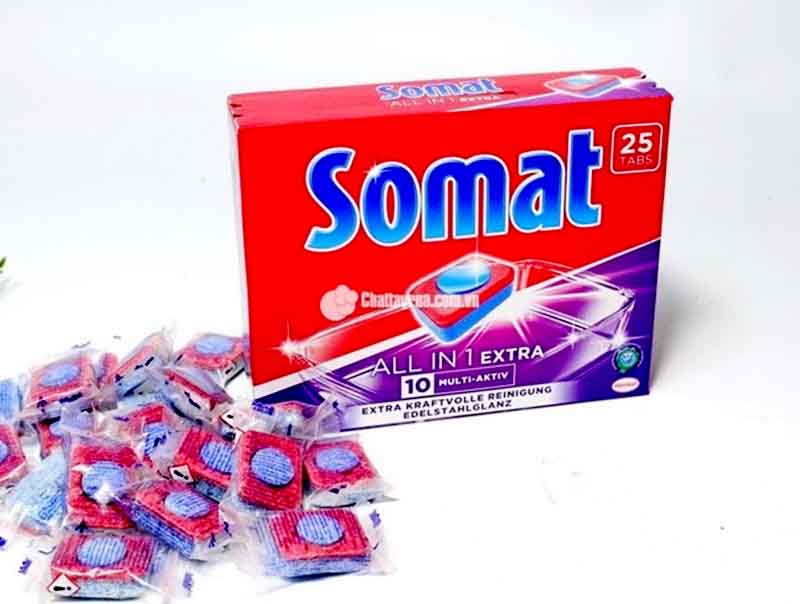 Viên rửa chén bát Somat 