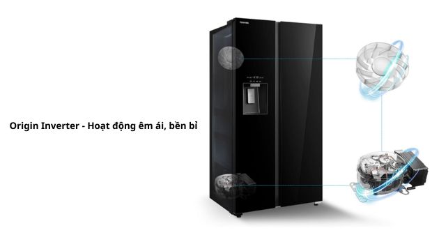 Khả năng tiết kiệm điện của tủ lạnh Toshiba 