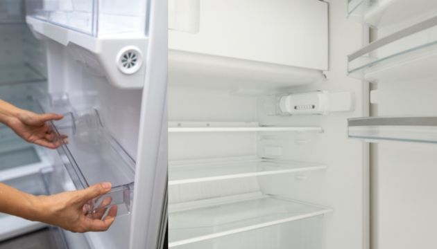 Bước 5: Lắp lại khay và sắp xếp thực phẩm