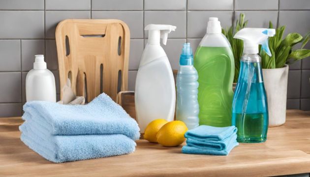 Chuẩn bị dụng cụ để vệ sinh tủ lạnh