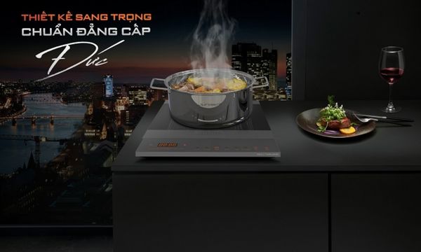 Bếp từ Junger mang đến thiết kế hiện đại và sang trọng