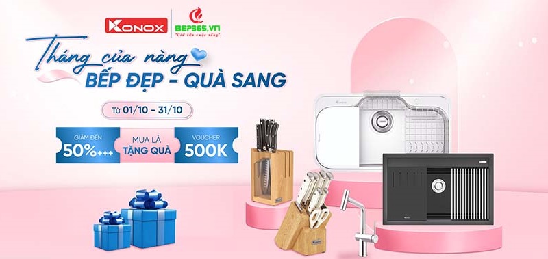 THÁNG CỦA NÀNG - BẾP ĐẸP, QUÀ SANG