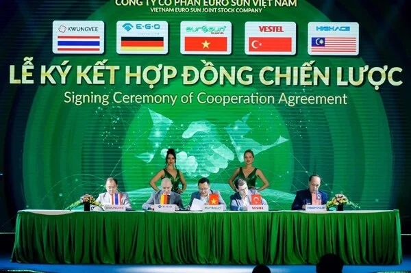 Erosun ký kết hợp tác chiến lược với các tập đoàn lớn