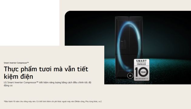  Máy nén LG Smart Inverter Compressor™