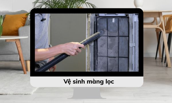 Vệ sinh màng lọc thô thường xuyên