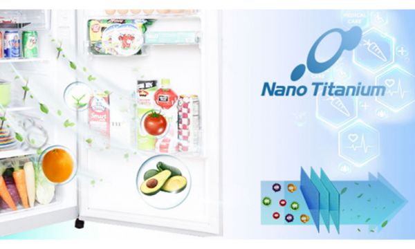 Công nghệ Nano Titanium kháng khuẩn tủ lạnh hitachi