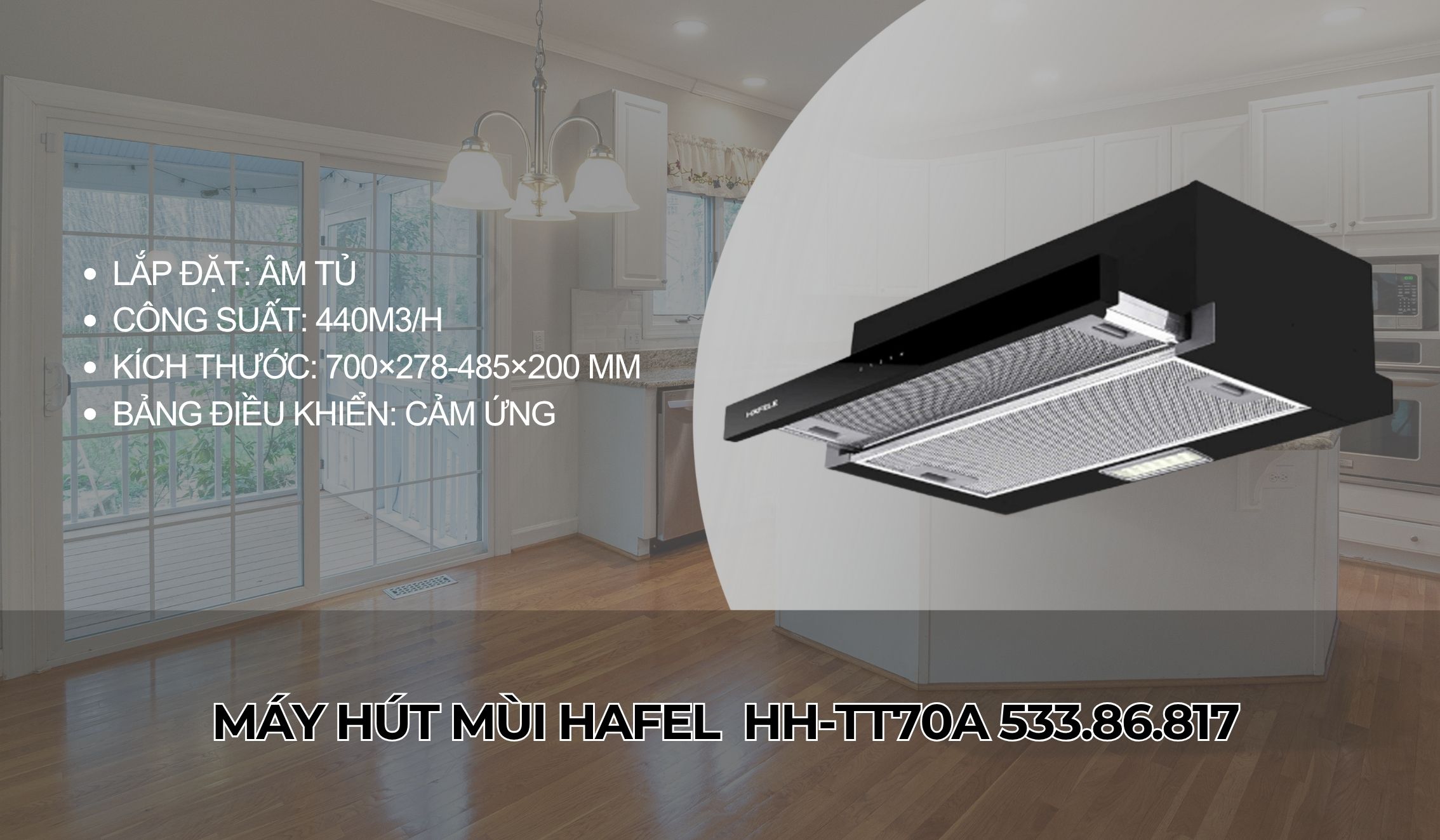 Hafele HH-TT70A 533.86.817