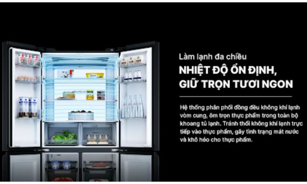 Công nghệ làm lạnh đa chiều trên tủ lạnh Aqua