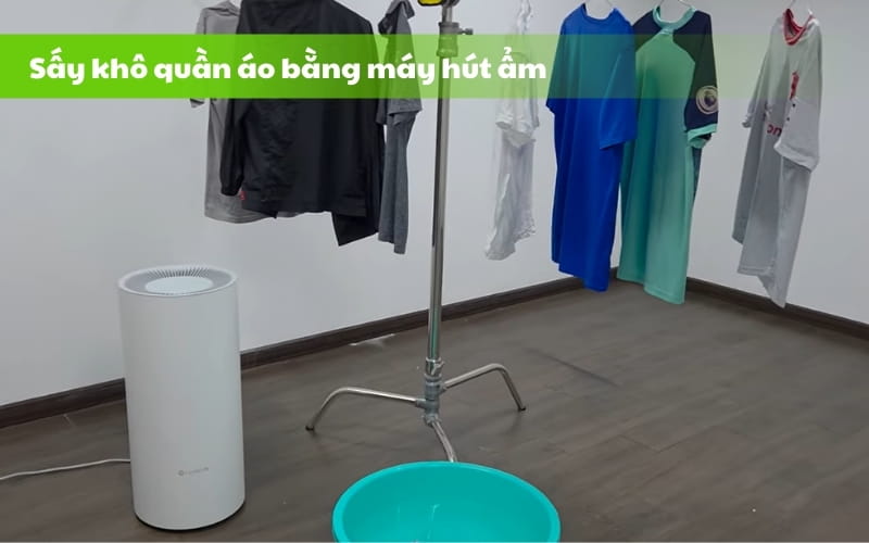 Có nên mua máy hút ẩm để sấy khô quần áo không