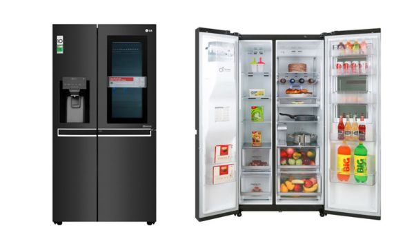 Tủ lạnh LG Inverter Side By Side InstaView Door-in-Door GR-X247MC 