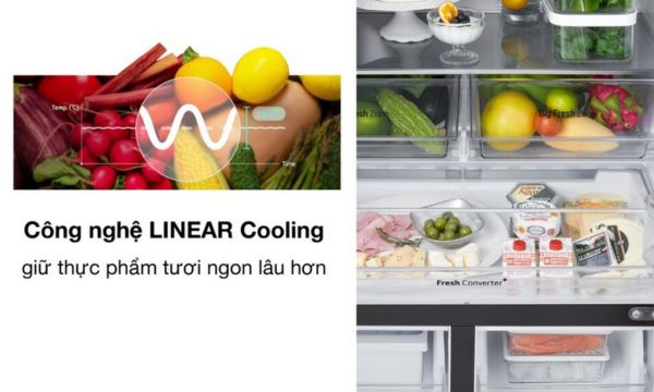 Công nghệ LinearCooling™  tủ lạnh LG
