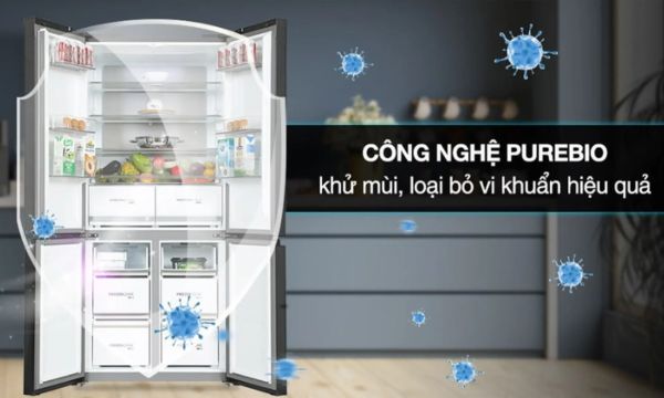 Công nghệ PureBIO trên tủ lạnh toshiba