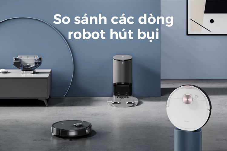 Các dòng chổi robot hút bụi Samsung phổ biến