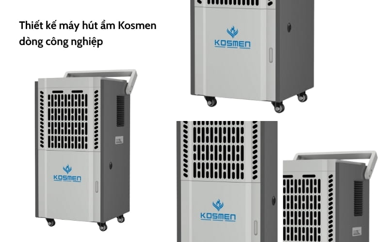 Đánh giá máy hút ẩm Kosmen công nghiệp về thiết kế