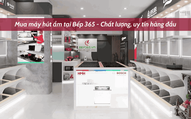 Mua máy hút ẩm tại Bếp 365