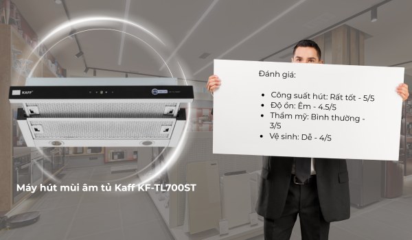 Máy hút mùi âm tủ Kaff KF-TL700ST