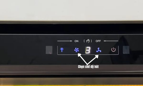 Chọn chế độ hút phù hợp