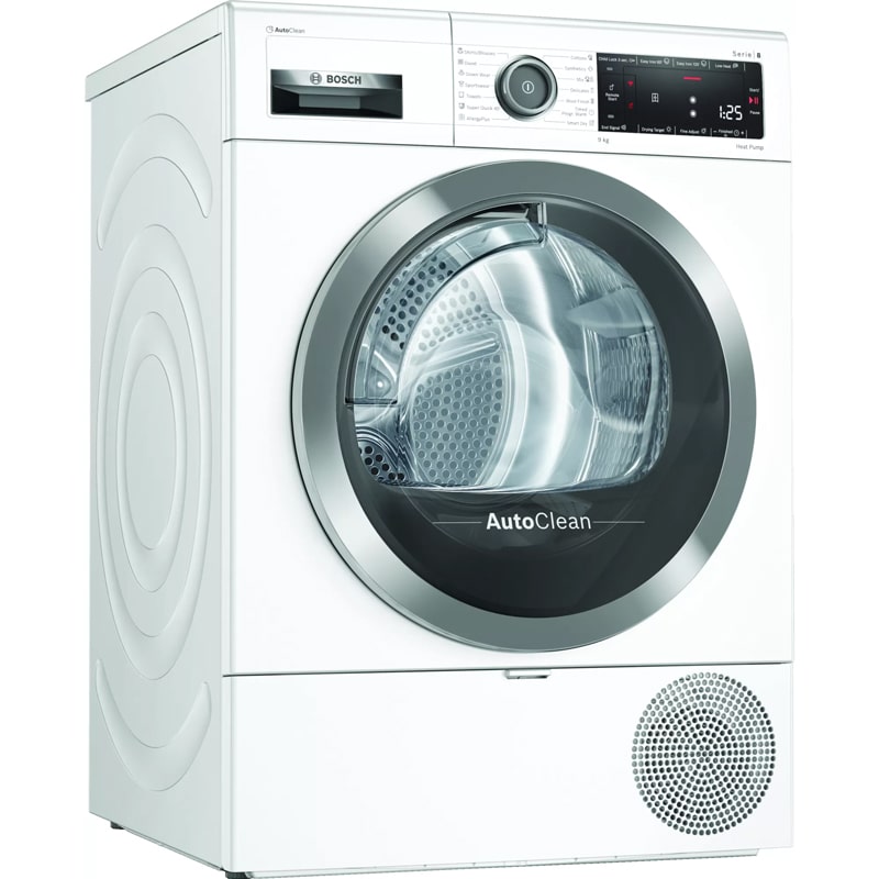 Máy sấy quần áo bơm nhiệt Bosch Series 8 WTX87MH0SG