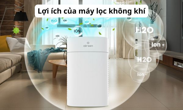 Lợi ích của máy lọc không khí