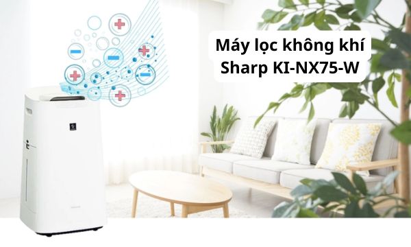 Máy lọc không khí Sharp KI-NX75-W
