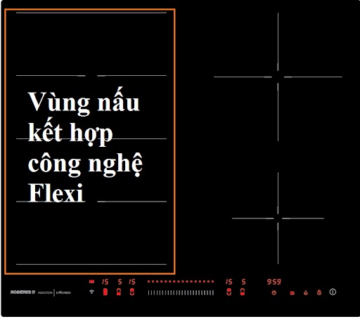 Điểm nổi bật của bếp từ Rosieres RES63 E