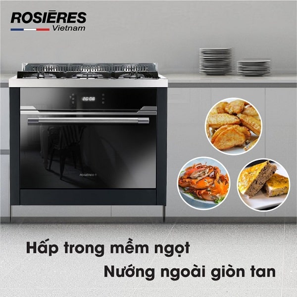 Lò nướng kiêm hấp RSO450SV 